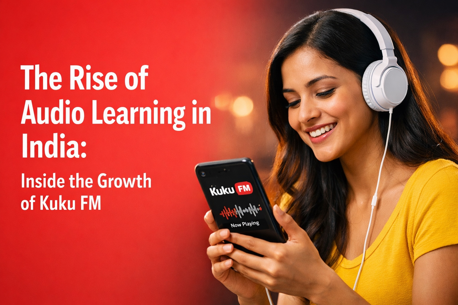 The Rise of Audio Learning in India: Inside the Growth of Kuku FM